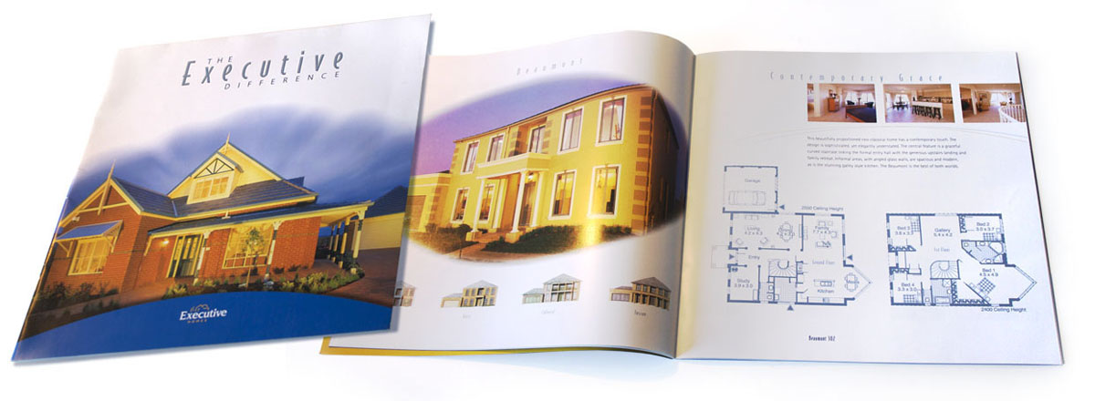 Executive Homes brochure